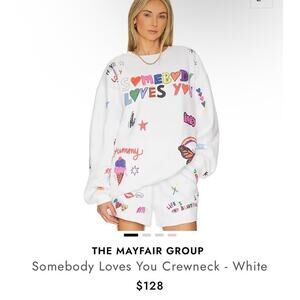 The Mayfair Group Somebody Loves You Crewneck Women's M/L